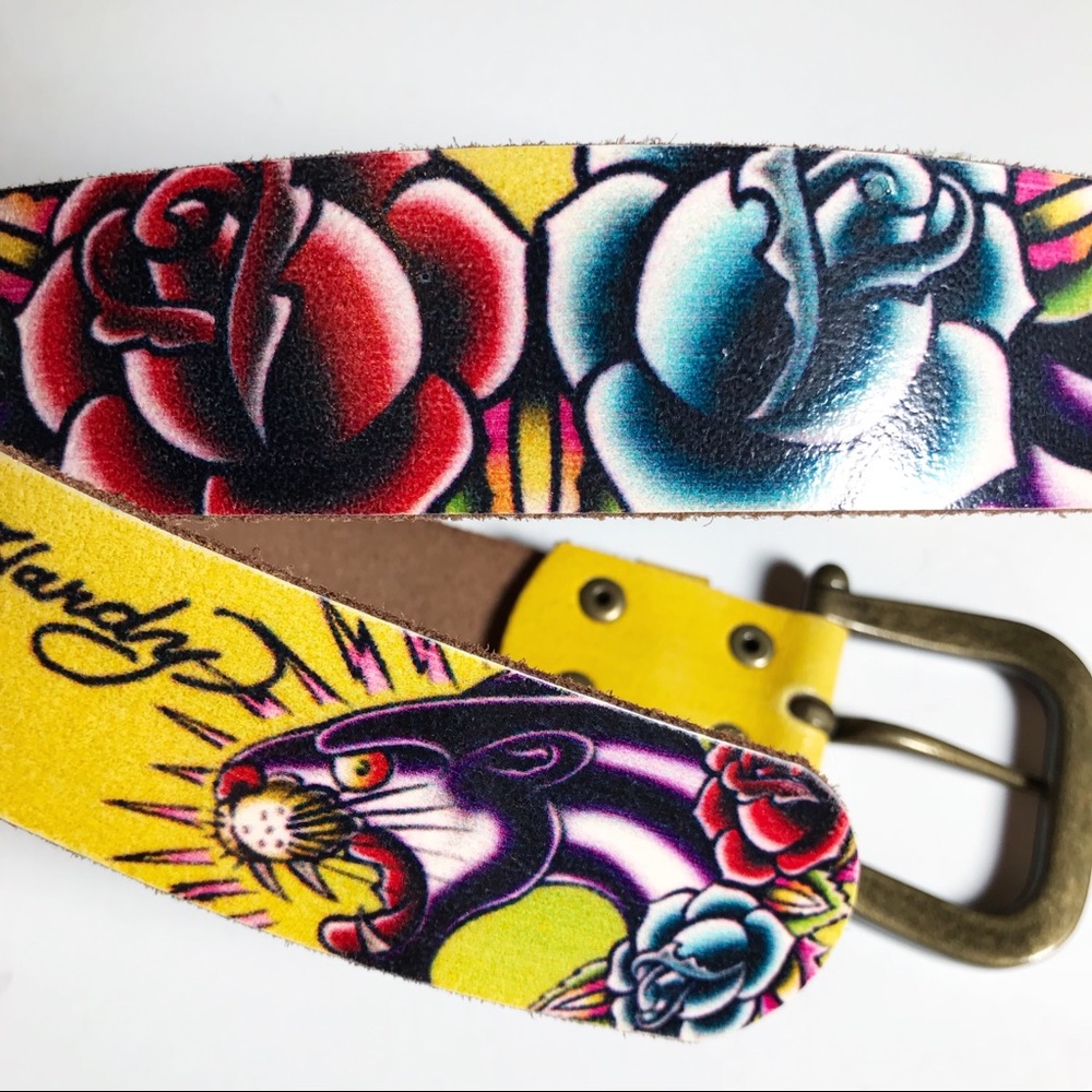 Ed Hardy belt.